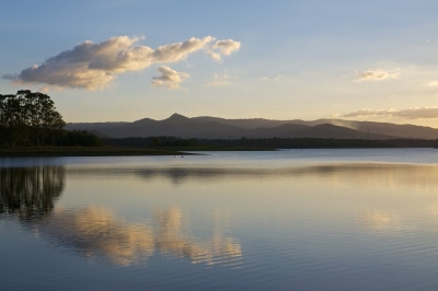 Sunset Pine River Dam 
Queensland Australia