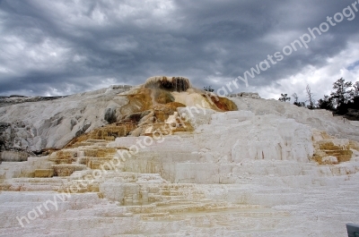 Mammoth Hot Springs 
Yellowstone National Park