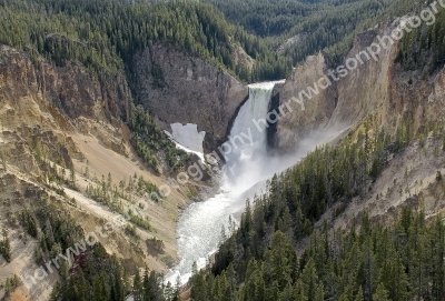 Upper Falls Grand Canyon 
Yellowstone National Park