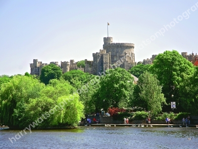 Windsor Castle from the Thames